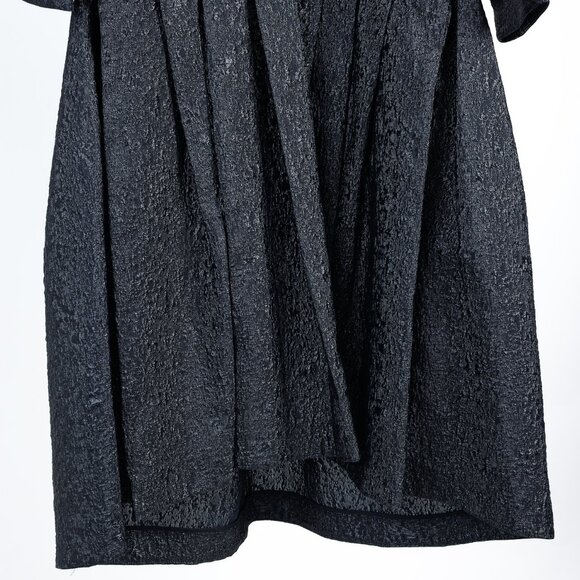 Studio Nicholson Effie Midnight-Blue Jacquard Dress - Picture 8 of 11